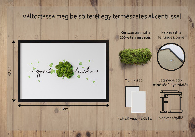 Moha kép A Good Luck felirat lóhere