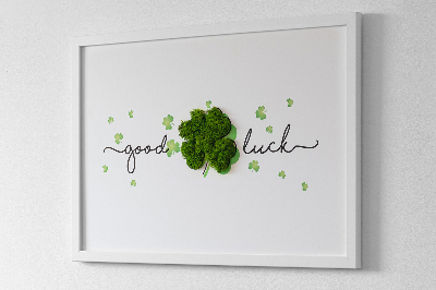 Moha kép A Good Luck felirat lóhere