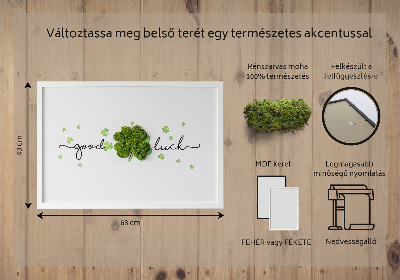 Moha kép A Good Luck felirat lóhere