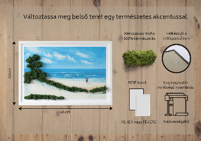 Fali moha kép Szerelmesek a tengerparton