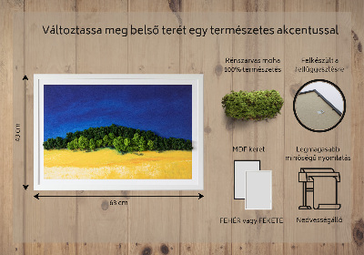 Moha kép Kajobraz kék sárga