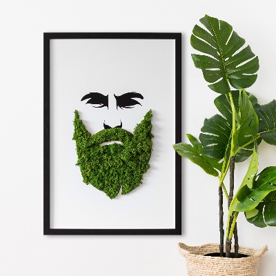 Moha kép Hipster szakállával