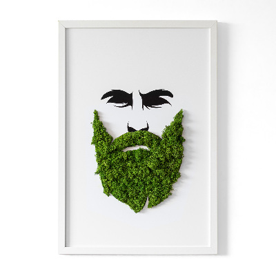 Moha kép Hipster szakállával