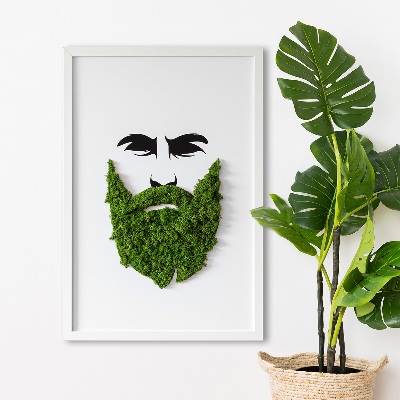 Moha kép Hipster szakállával