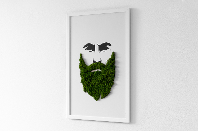 Moha kép Hipster szakállával
