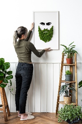 Moha kép Hipster szakállával