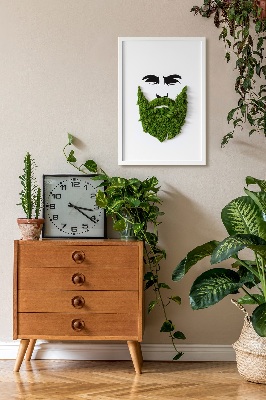 Moha kép Hipster szakállával
