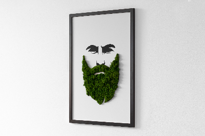 Moha kép Hipster szakállával