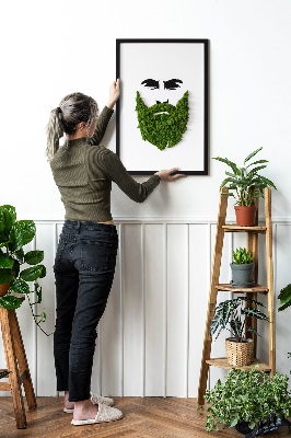 Moha kép Hipster szakállával