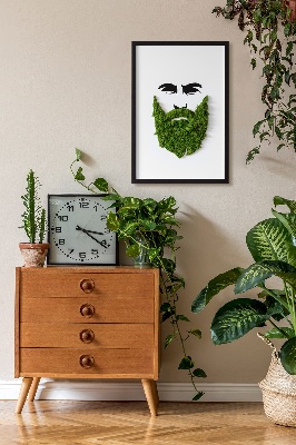 Moha kép Hipster szakállával