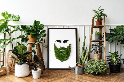 Moha kép Hipster szakállával