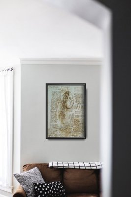 Poszter Anatomy da Vinci