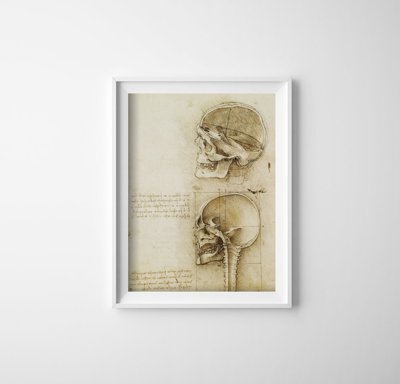 Poszter Da vinci vintage