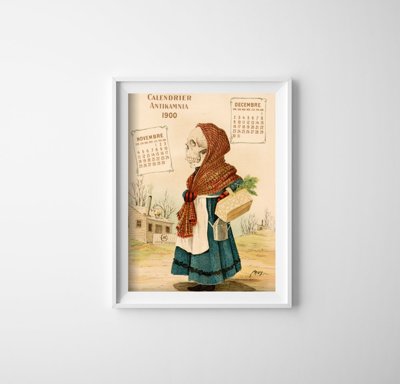 Poszter Orvosi naptár antikania