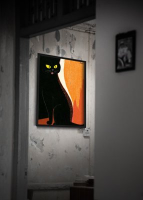 Plakát poszter Fekete macska tomo beakaki