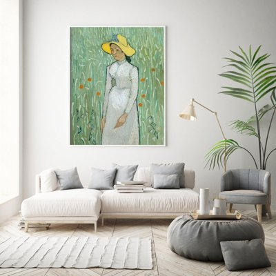 Poszter Lány fehér vincent van gogh
