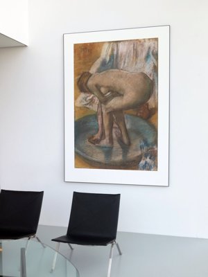 Poszter Bathin Edgar Degas nő