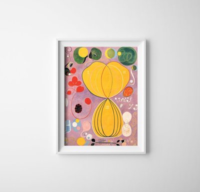 Poszter Ez a legnagyobb nem Hilma Af Klint