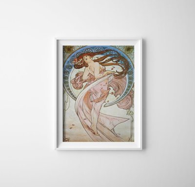 Poszter Alphonse mucha tánc
