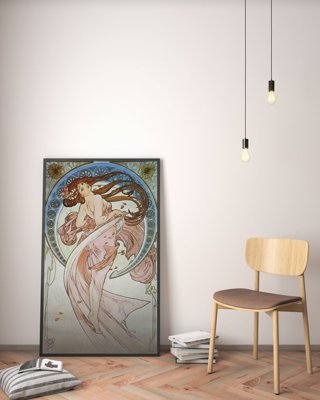 Poszter Alphonse mucha tánc