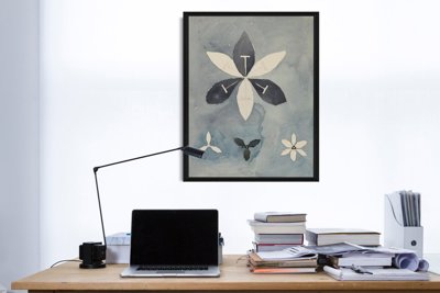 Plakát Blommor Hilma Klint