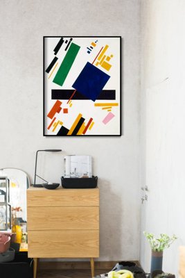 Plakát Suprematism összetétele Kazimierz Malewicz
