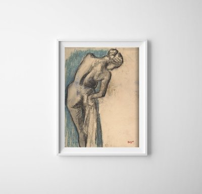 Poszter képek Edgar Degas a Bather sorozat