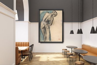 Poszter képek Edgar Degas a Bather sorozat
