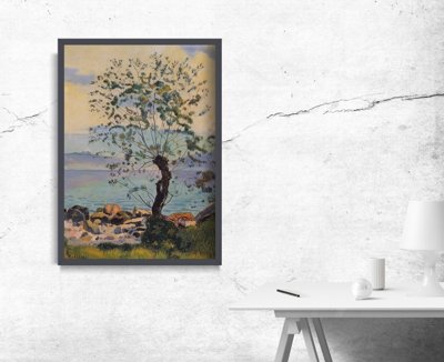 Plakát poszter Willow a Ferdynand Hodler-tónál