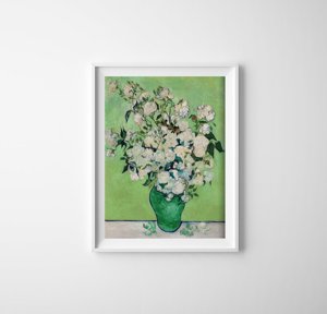 Retro plakát Van Gogh Roses