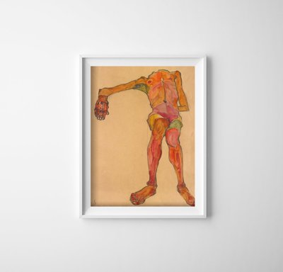 Poszter Egon schiele meztelen önarckép