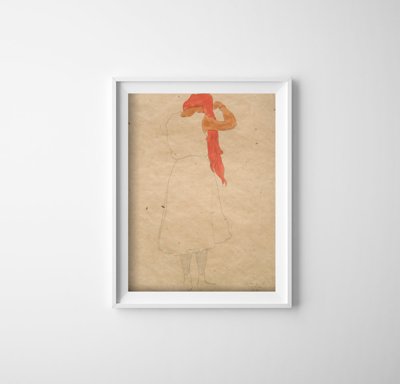 Retro poszterek Az Egon Schiele fésült