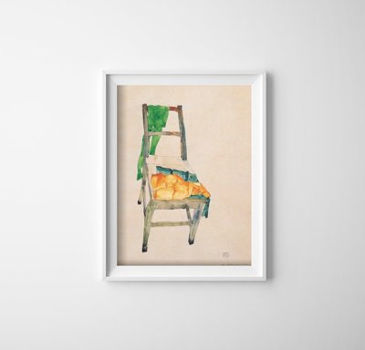 Retro poszterek Két Wipes Egon Schiele