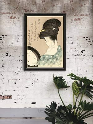 Poszter Pinking Kitagawa nyak Utamaro