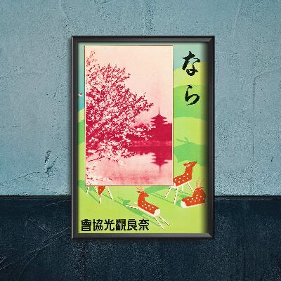 Retro poszterek Nara japán japán