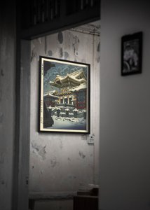 Poszter képek Hó Yomei kapu Nikko