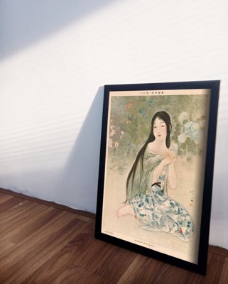Poszter képek Kiyokata kaburagi Az idő, amikor Ajisai Bloom