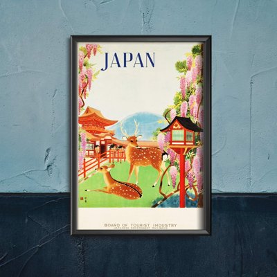 Poszter képek Japán Tourst Ipari Testület