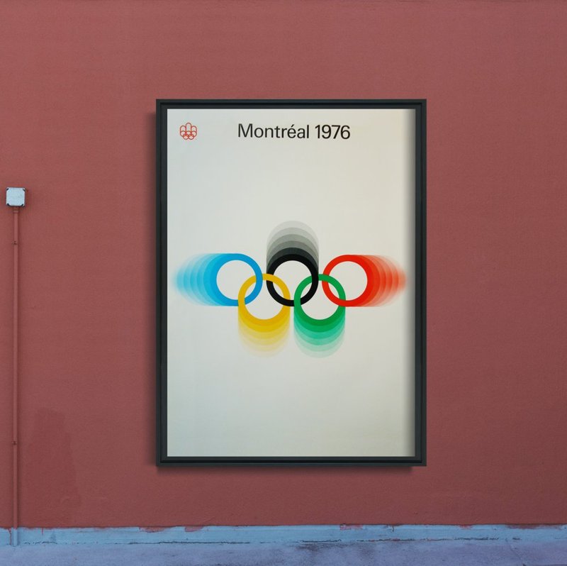 Poszter Olimpiai játékok Montrealban