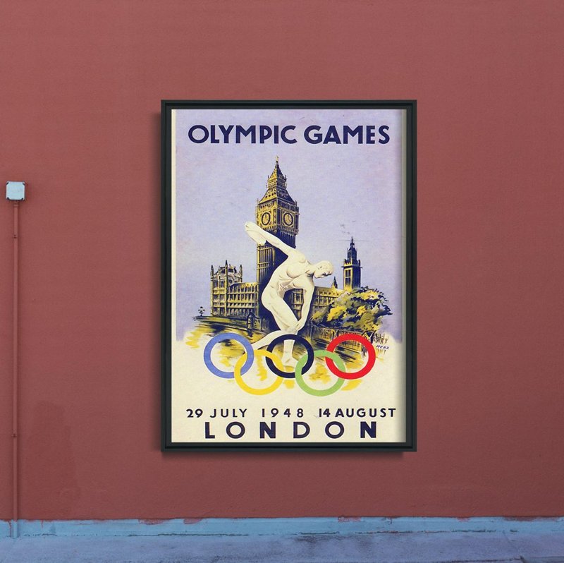 Poszter Olimpiai játékok Londonban