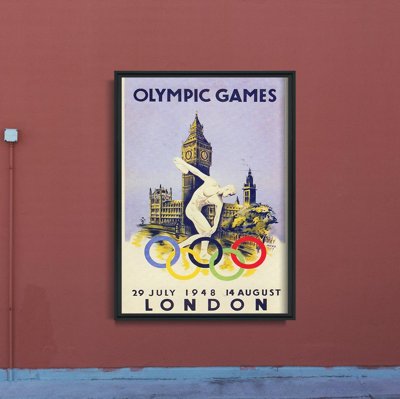 Poszter Olimpiai játékok Londonban