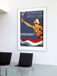 Fali poszter Olimpiai játékok Amszterdamban