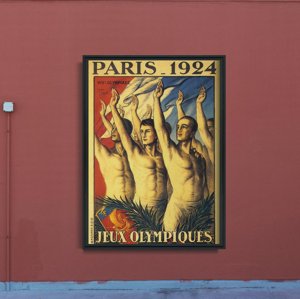 Fali poszter Olimpiai Játékok Párizsban