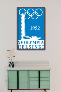 Fali poszter Olimpiai játékok Helsinkiben
