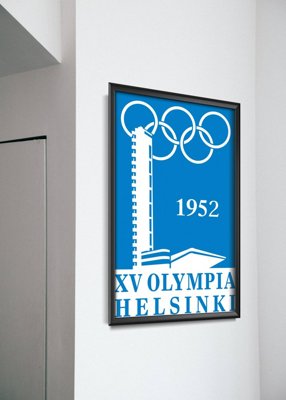 Fali poszter Olimpiai játékok Helsinkiben