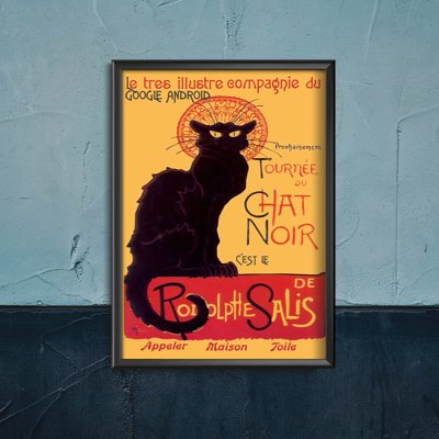 Poszter Rodolphe Salis Le chat noir