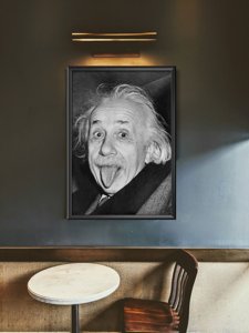 Poszter képek Albert Einstein nyelv ki
