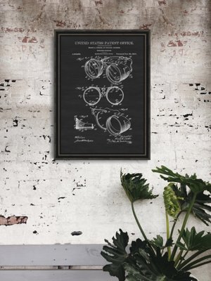Plakát Hegesztési szemüveg Ihrcke Patent USA