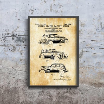 Plakát Szabadent Lasalle Automobile