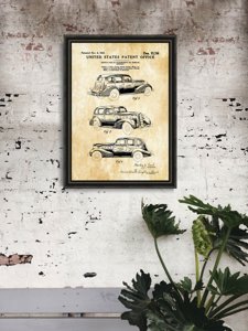 Plakát Szabadent Lasalle Automobile